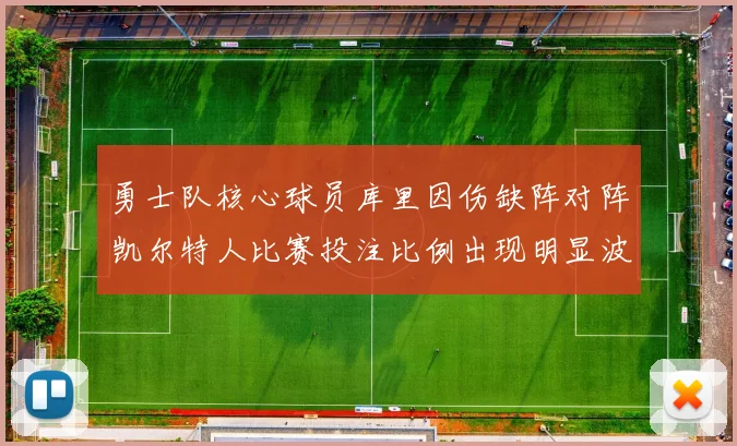 勇士队核心球员库里因伤缺阵对阵凯尔特人比赛投注比例出现明显波动