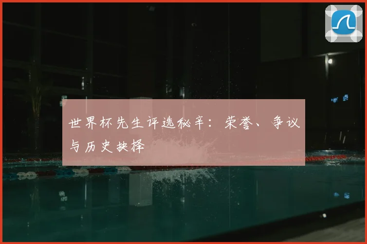 世界杯先生评选秘辛:荣誉、争议与历史抉择