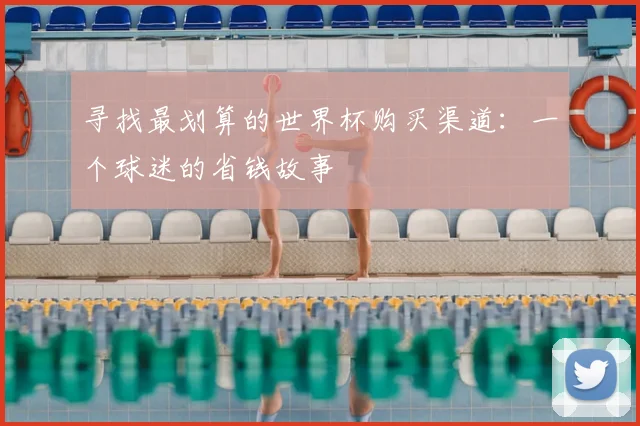 寻找最划算的世界杯购买渠道:一个球迷的省钱故事