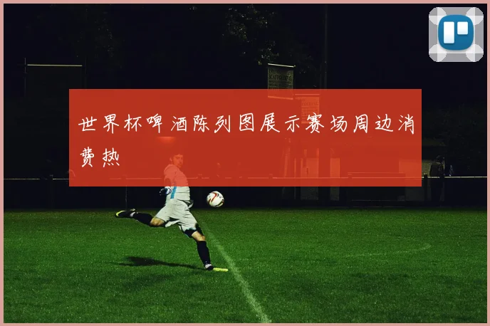 世界杯啤酒陈列图展示赛场周边消费热